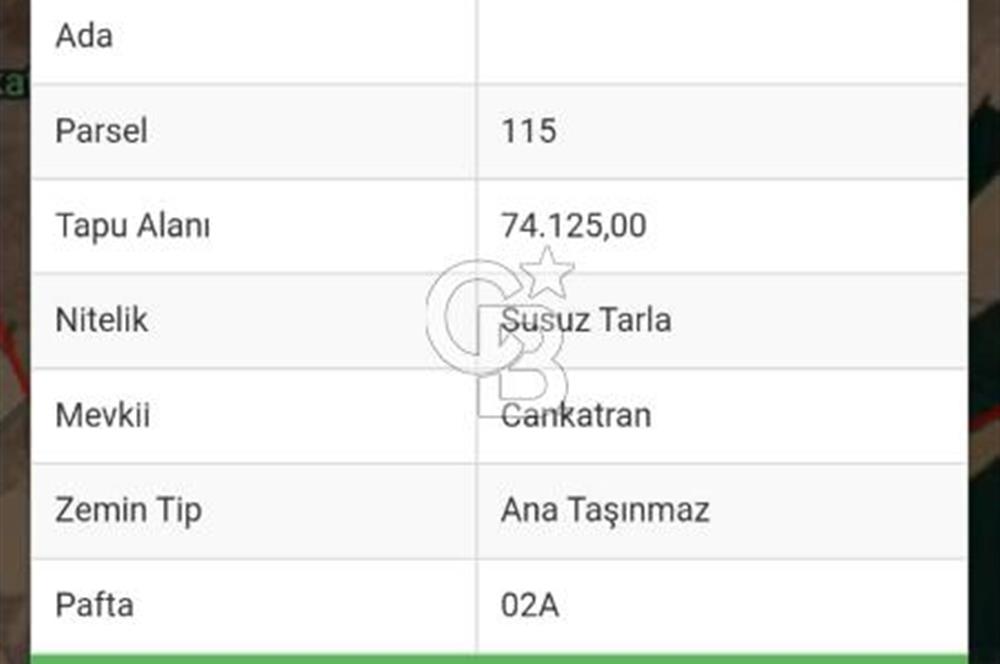 COLDWELL BANKER OMEGA'DAN CANKATRAN'DA SATILIK FIRSAT ARSA