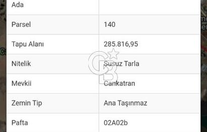 COLDWELL BANKER OMEGA'DAN CANKATRAN'DA FIRSAT SATILIK ARSA