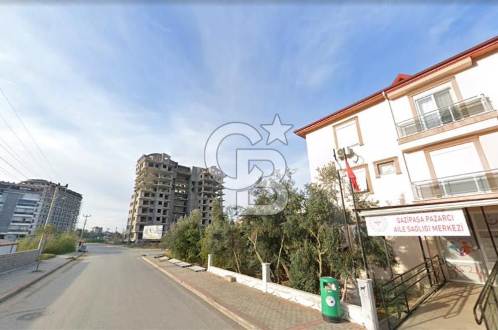GAZİPAŞA RUHSATI ALINMIŞ İNŞAATA HAZIR KÖŞE PARSEL