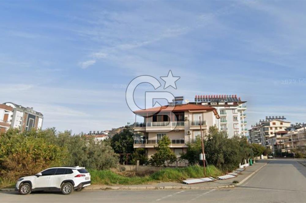 GAZİPAŞA RUHSATI ALINMIŞ İNŞAATA HAZIR KÖŞE PARSEL