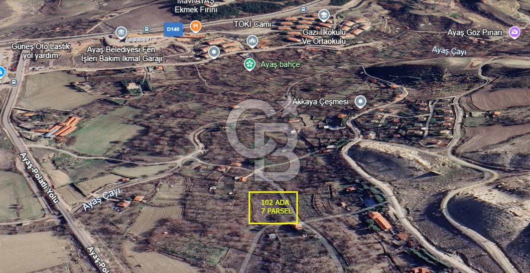 AYAŞ OVABAĞI MEVKİİNDE 3464 M2 İMARA SINIR TARLA-BAĞ