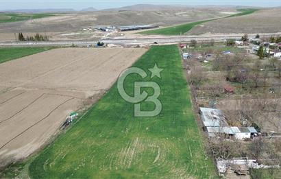 AYAŞ - BEYPAZARI ANA YOLUNA CEPHELİ 6.507 M2 SATILIK TARLA