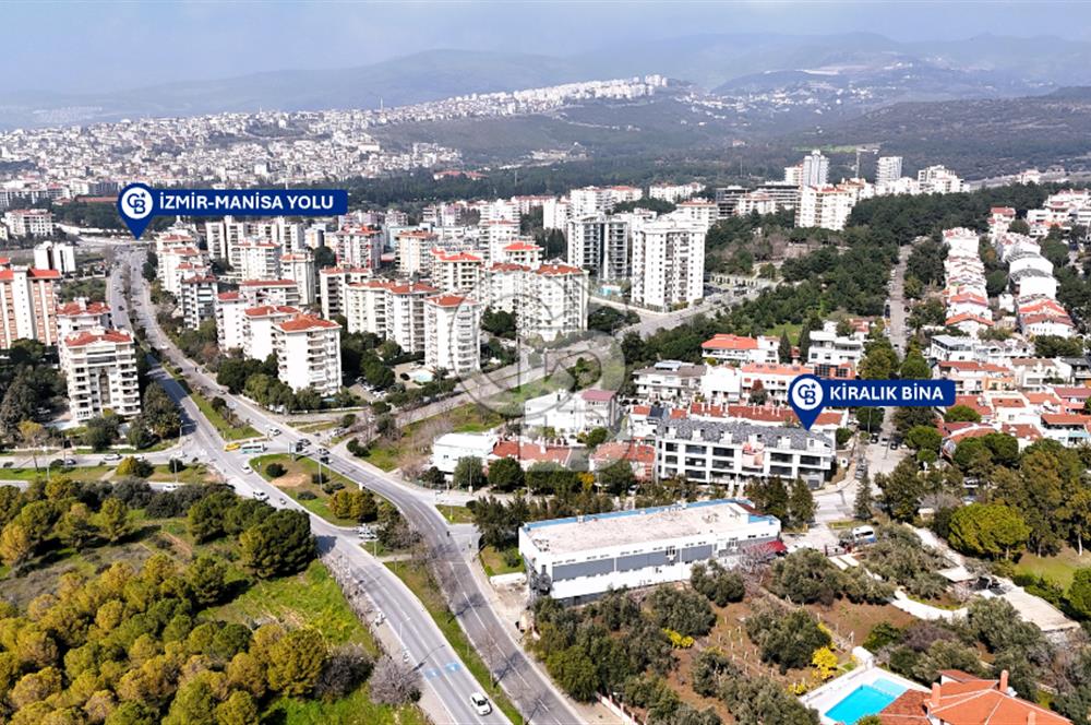 İZMİR BORNOVA EVKA-3'TE KİRALIK İŞYERİ 3 KATLI KOMPLE BİNA
