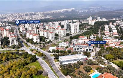 İZMİR BORNOVA EVKA-3'TE KİRALIK İŞYERİ 3 KATLI KOMPLE BİNA