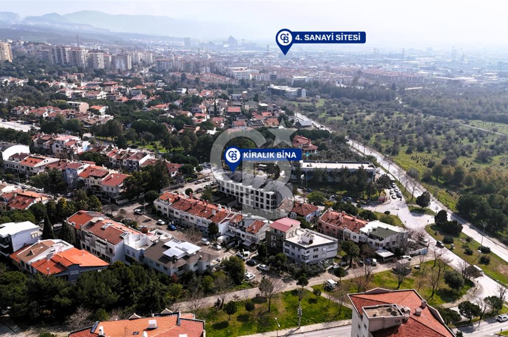İZMİR BORNOVA EVKA-3'TE KİRALIK İŞYERİ 3 KATLI KOMPLE BİNA