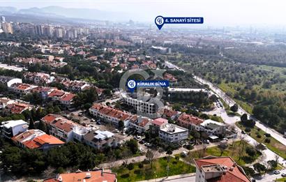 İZMİR BORNOVA EVKA-3'TE KİRALIK İŞYERİ 3 KATLI KOMPLE BİNA