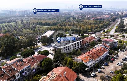 İZMİR BORNOVA EVKA-3'TE KİRALIK İŞYERİ 3 KATLI KOMPLE BİNA