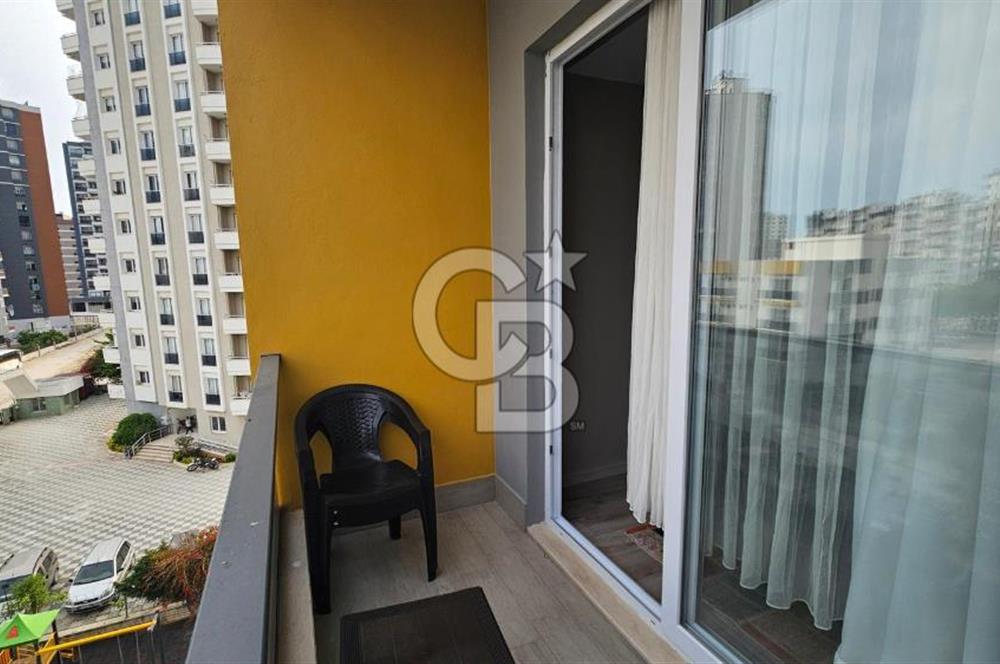 Mersin Mezitli Tece Deniz Mah. Sıfır Eşyalı Kiralık 1+1 Daire 