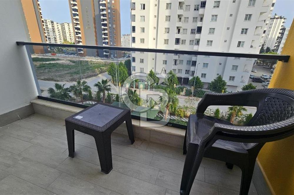 Mersin Mezitli Tece Deniz Mah. Sıfır Eşyalı Kiralık 1+1 Daire 