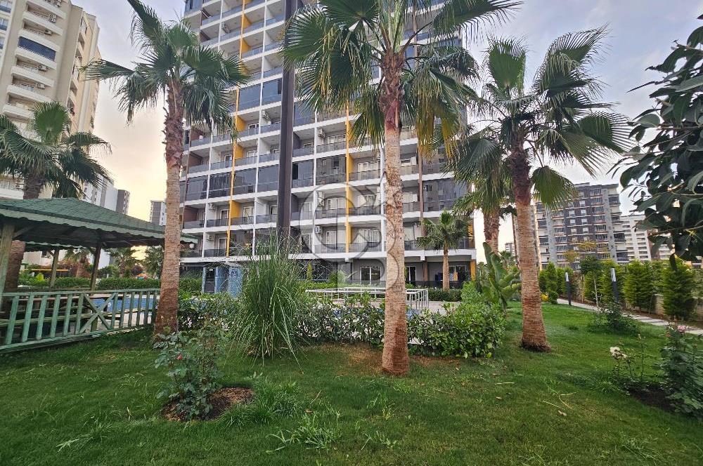 Mersin Mezitli Tece Deniz Mah. Sıfır Eşyalı Kiralık 1+1 Daire 