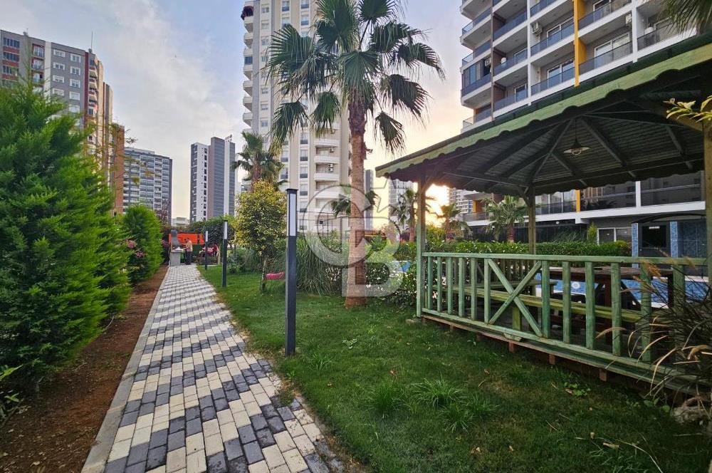 Mersin Mezitli Tece Deniz Mah. Sıfır Eşyalı Kiralık 1+1 Daire 