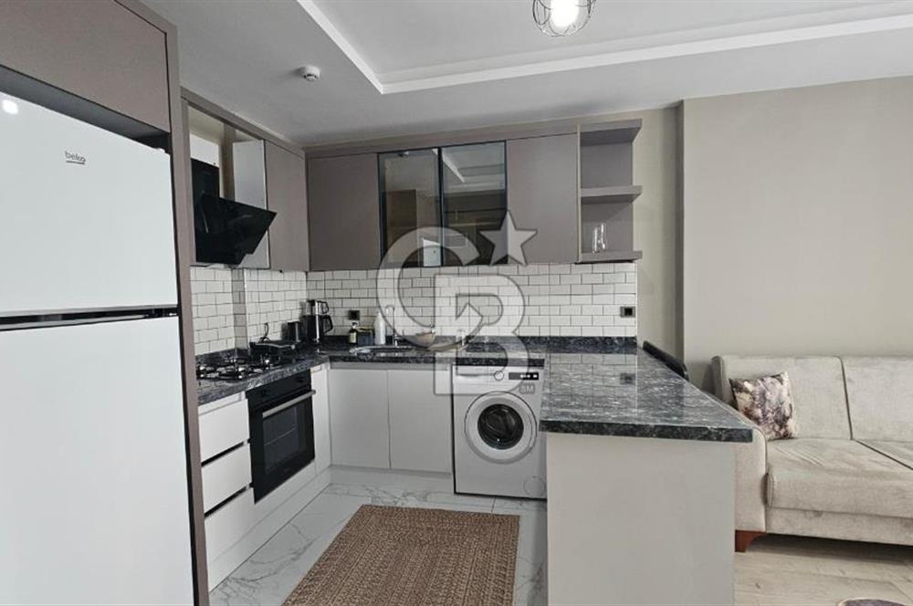 Mersin Mezitli Tece Deniz Mah. Sıfır Eşyalı Kiralık 1+1 Daire 
