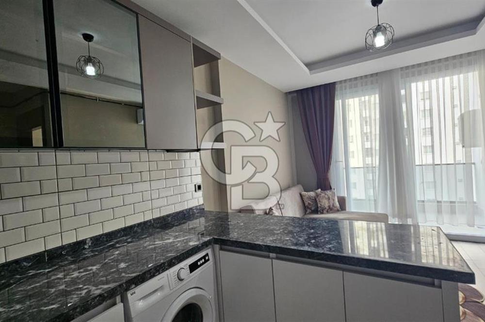 Mersin Mezitli Tece Deniz Mah. Sıfır Eşyalı Kiralık 1+1 Daire 