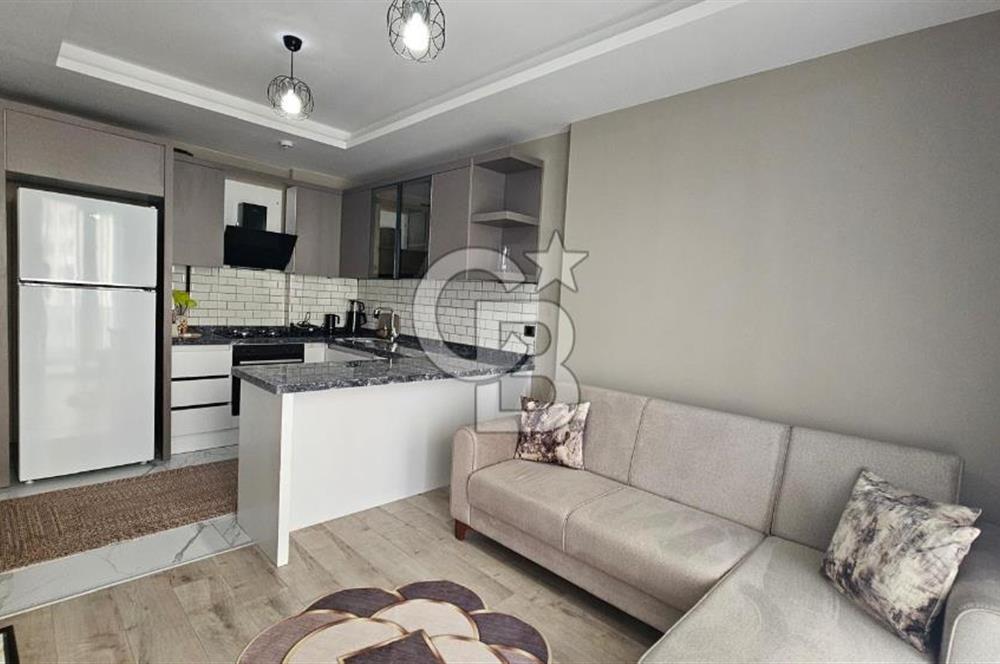 Mersin Mezitli Tece Deniz Mah. Sıfır Eşyalı Kiralık 1+1 Daire 