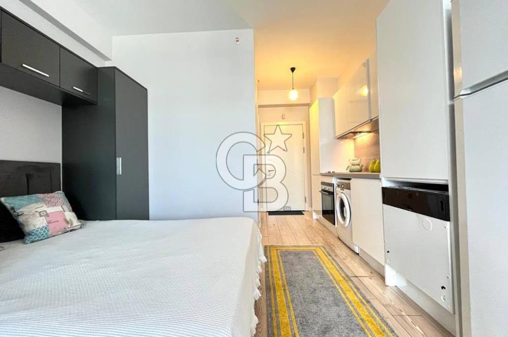 Fortis İstanbul'da Kiralık, Eşyalı, Yüksek, 1+0 Residence Daire