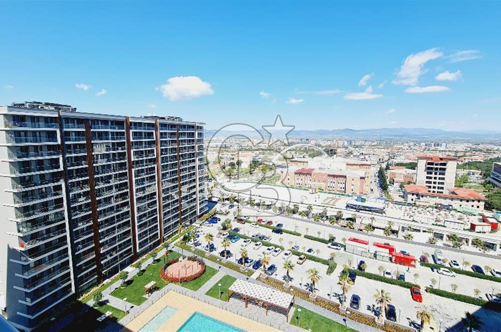 Manisa Meydan Sitesi Kiralık Havuz Cephe 2+1 Kapalı Mutfak Daire
