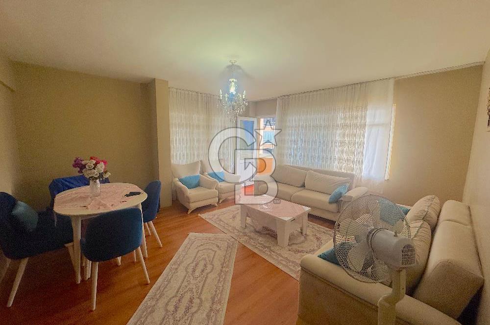 DENİZ MANZARALI, EŞYALI 4+1 AYDINLI YOLUNDA KİRALIK DAİRE