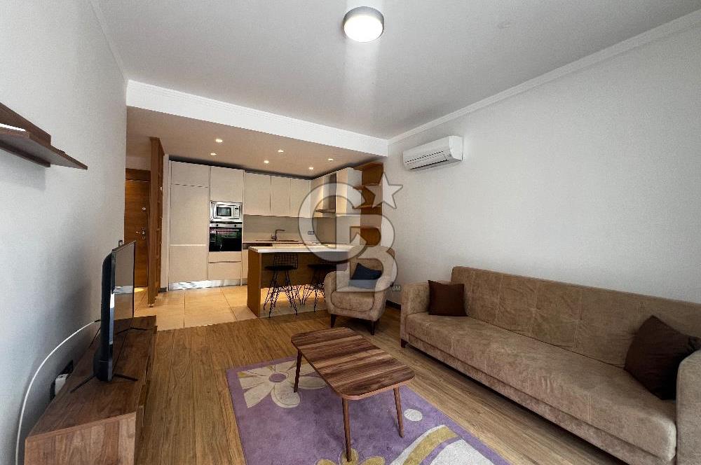 Ataşehir Modern 1 Kiralık Eşyalı Bahçe Katı 1+1