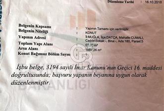 DATÇA CUMALI'da SATILIK EV VE ARSASI