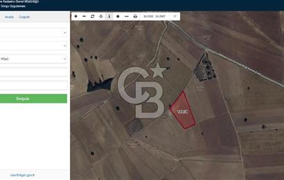 KÜTAHYA MERKEZ ÇAVUŞÇİFTLİĞİ KÖYÜ 5641 M2 SATILIK TARLA