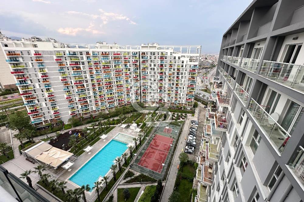 MAVİŞEHİR SOYAK OPTİMUSTA EŞYALI KİRALIK HAVUZ MANZARALI DAİRE