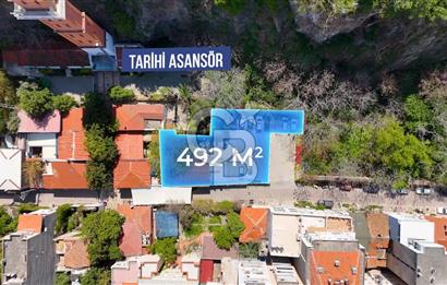 Tarihi Asansör Sokağı'nda Müstakil Bina ve Arsası