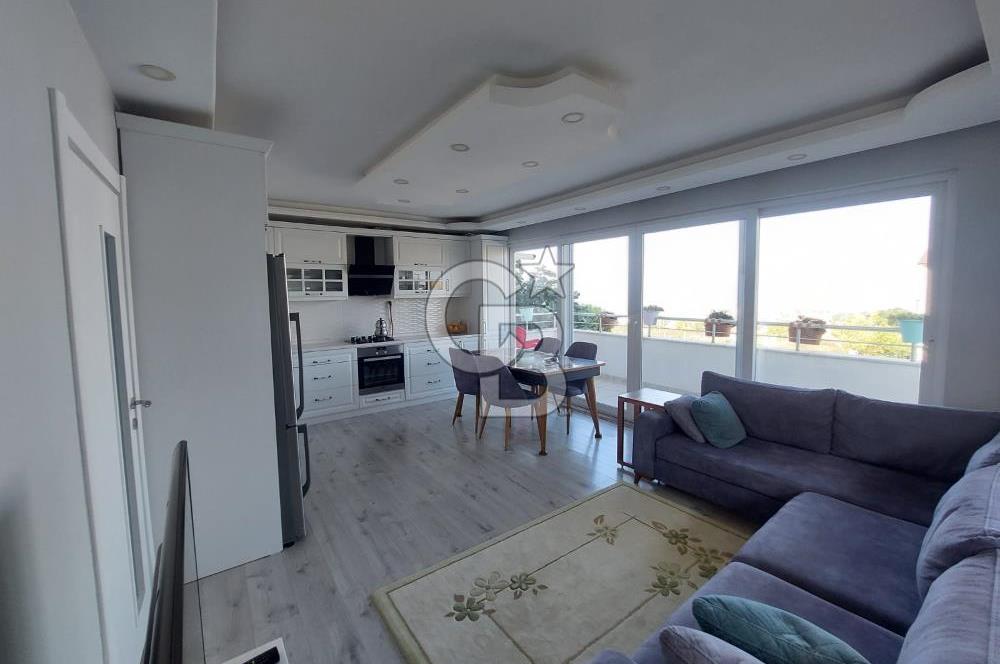 SATILIK VİLLA!. FULL DENİZ MANZARALI 7+2 KÖŞE PARSEL TERASLI.