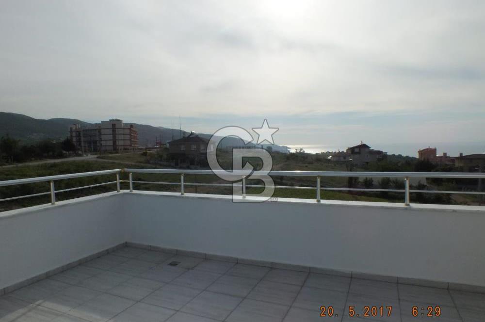SATILIK VİLLA!. FULL DENİZ MANZARALI 7+2 KÖŞE PARSEL TERASLI.