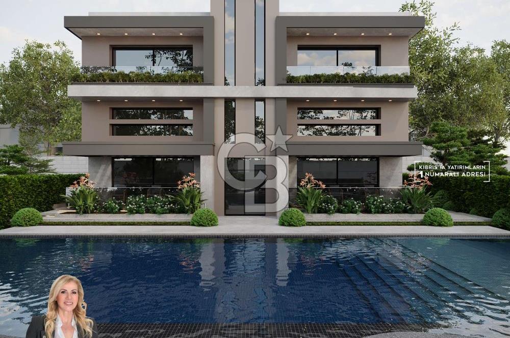 TEK YETKİLİ Kıbrıs Girne Karşıyaka da  Koçanları Hazır Lansmana Özel  Fiyat ve Ödeme Planlı  2+1 Satılık Loft Daireler