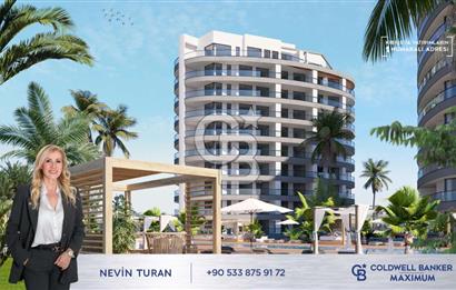 KKTC Lefke de Türk Tapulu Dedeman Hotel  İşletme  Garantisi ile Denize Sıfır Ful Eşyalı 1+1 Daireler