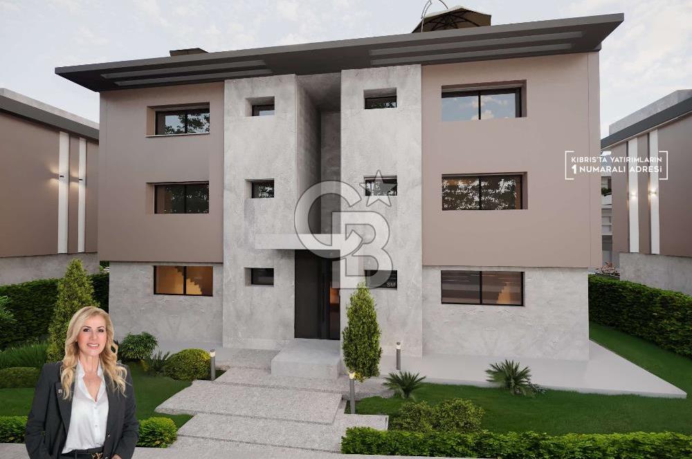 TEK YETKİLİ Kıbrıs Girne Karşıyaka da  Koçanları Hazır Lansmana Özel  Fiyat ve Ödeme Planlı  2+1 Satılık Loft Daireler