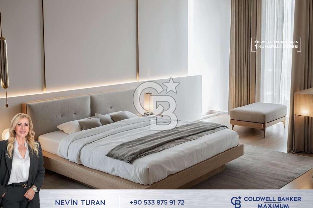 TEK YETKİLİ Kıbrıs Girne Karşıyaka da  Koçanları Hazır Lansmana Özel  Fiyat ve Ödeme Planlı  2+1 Satılık Loft Daireler