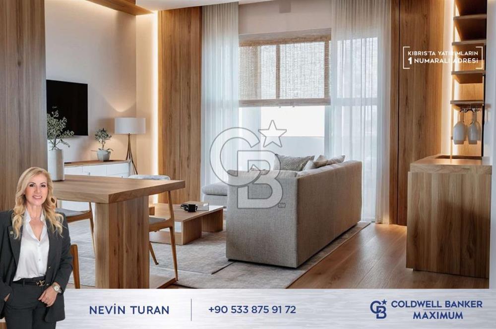TEK YETKİLİ Kıbrıs Girne Karşıyaka da  Koçanları Hazır Lansmana Özel  Fiyat ve Ödeme Planlı  2+1 Satılık Loft Daireler