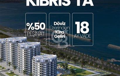 KKTC Lefke de Dedeman Hotel Resort Kalitesi ile Denize Sıfır Türk Tapulu Satılık 2+1 Daireler