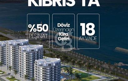 KKTC Lefke de Türk Tapulu Dedeman Hotel  İşletme  Garantisi ile Denize Sıfır Ful Eşyalı 1+1 Daireler