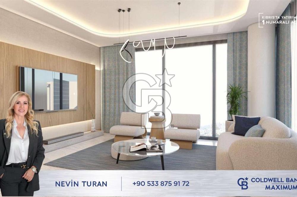 KKTC Lefke de Türk Tapulu Dedeman Hotel  İşletme  Garantisi ile Denize Sıfır Ful Eşyalı 1+1 Daireler