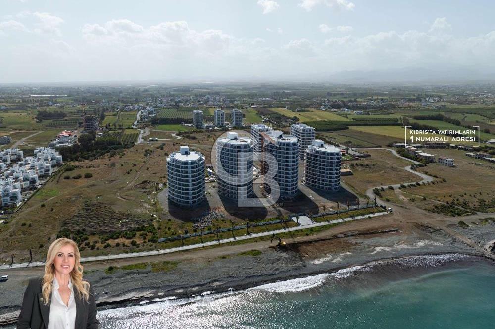 KKTC Lefke de Türk Tapulu Dedeman Hotel  İşletme  Garantisi ile Denize Sıfır Ful Eşyalı 1+1 Daireler
