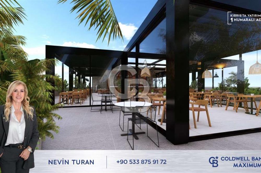 KKTC Lefke de Türk Tapulu Dedeman Hotel  İşletme  Garantisi ile Denize Sıfır Ful Eşyalı 1+1 Daireler