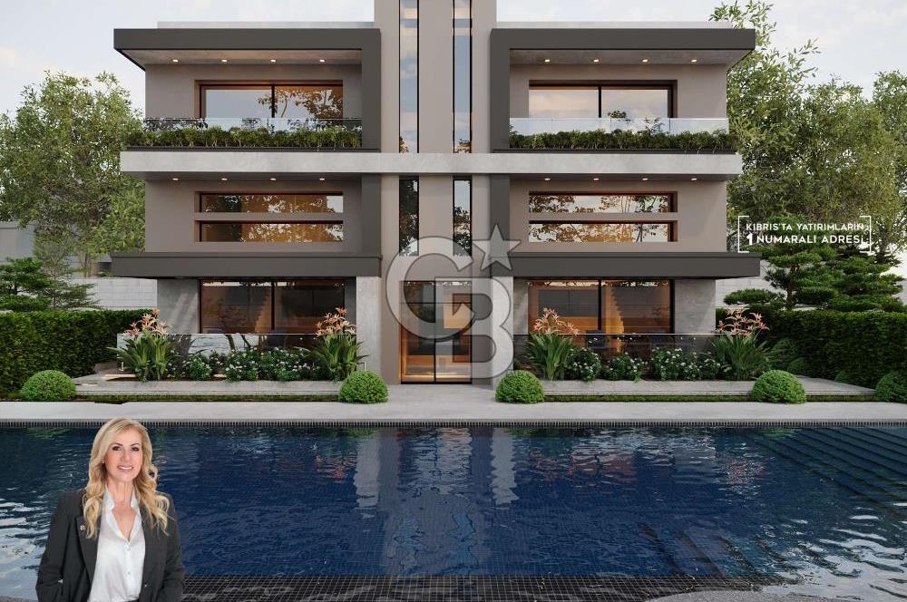 TEK YETKİLİ Kıbrıs Girne Karşıyaka da  Koçanları Hazır Lansmana Özel  Fiyat ve Ödeme Planlı  2+1 Satılık Loft Daireler