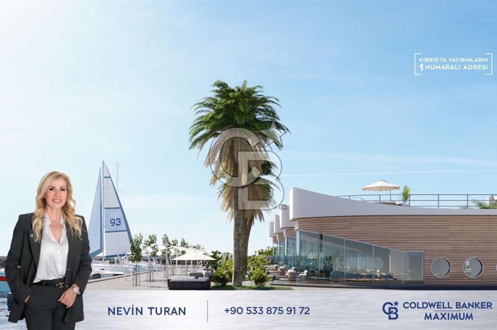 KKTC Lefke de Türk Tapulu Dedeman Hotel  İşletme  Garantisi ile Denize Sıfır Ful Eşyalı 1+1 Daireler