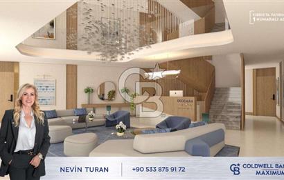 KKTC Lefke de Türk Tapulu Dedeman Hotel  İşletme  Garantisi ile Denize Sıfır Ful Eşyalı 1+1 Daireler