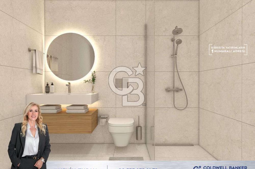 KKTC Lefke de Dedeman Hotel Resort Kalitesi ile Denize Sıfır Türk Tapulu Satılık 2+1 Daireler