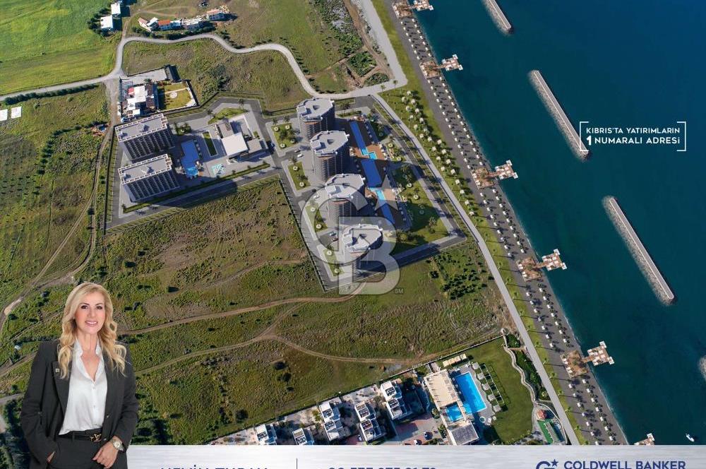 KKTC Lefke de Dedeman Hotel Resort Kalitesi ile Denize Sıfır Türk Tapulu Satılık 2+1 Daireler