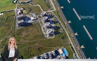 KKTC Lefke de Dedeman Hotel Resort Kalitesi ile Denize Sıfır Türk Tapulu Satılık 2+1 Daireler