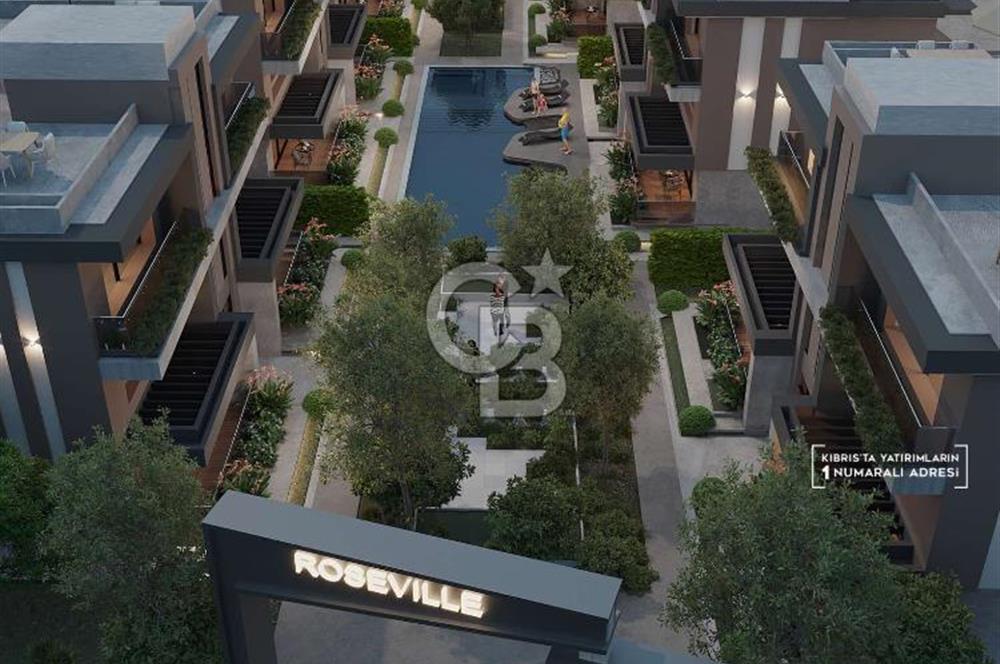 TEK YETKİLİ Kıbrıs Girne Karşıyaka da  Koçanları Hazır Lansmana Özel  Fiyat ve Ödeme Planlı  2+1 Satılık Loft Daireler
