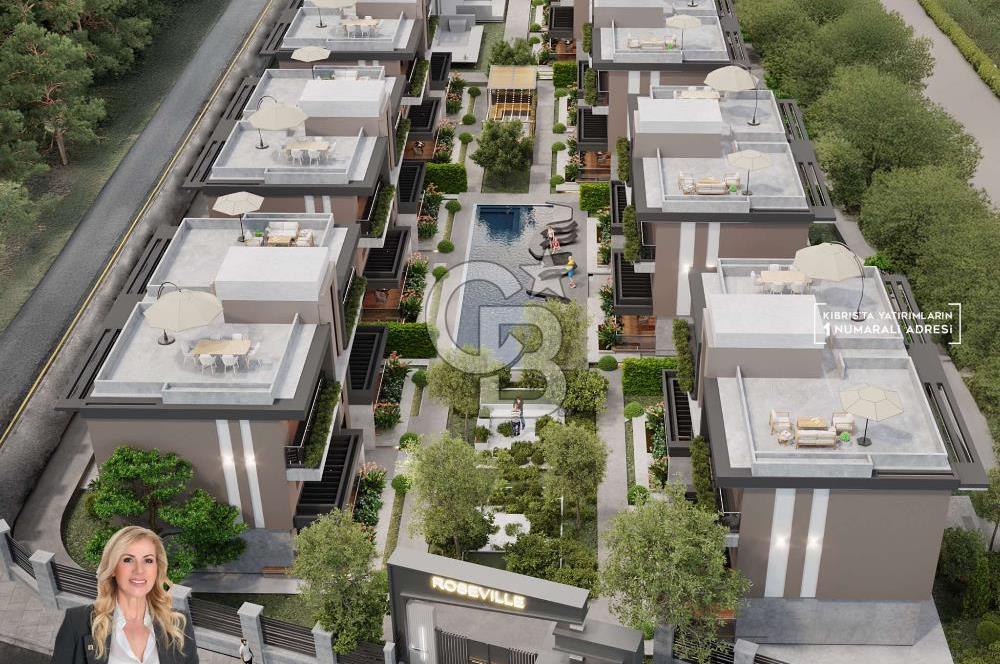 TEK YETKİLİ Kıbrıs Girne Karşıyaka da  Koçanları Hazır Lansmana Özel  Fiyat ve Ödeme Planlı  2+1 Satılık Loft Daireler