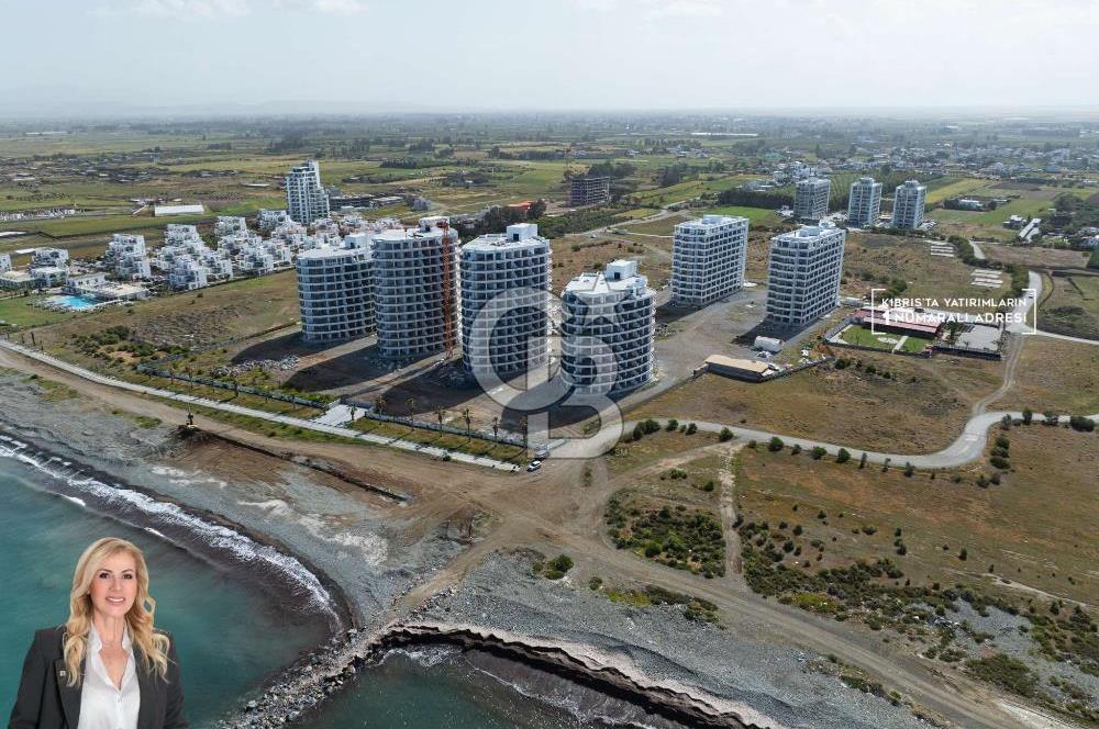 KKTC Lefke de Türk Tapulu Dedeman Hotel  İşletme  Garantisi ile Denize Sıfır Ful Eşyalı 1+1 Daireler