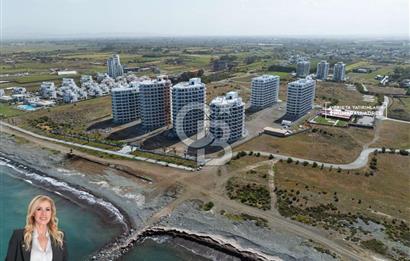 KKTC Lefke de Türk Tapulu Dedeman Hotel  İşletme  Garantisi ile Denize Sıfır Ful Eşyalı 1+1 Daireler