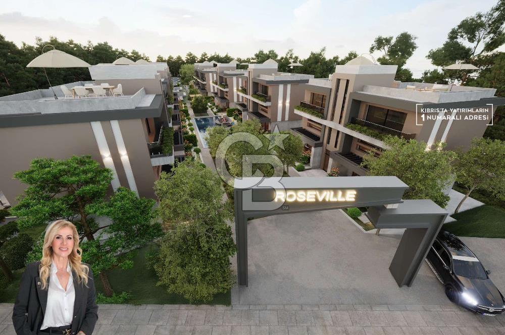TEK YETKİLİ Kıbrıs Girne Karşıyaka da  Koçanları Hazır Lansmana Özel  Fiyat ve Ödeme Planlı  2+1 Satılık Loft Daireler