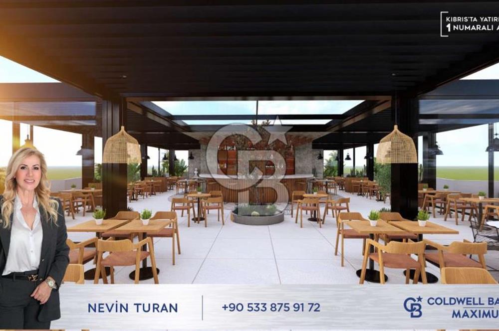 KKTC Lefke de Türk Tapulu Dedeman Hotel  İşletme  Garantisi ile Denize Sıfır Ful Eşyalı 1+1 Daireler